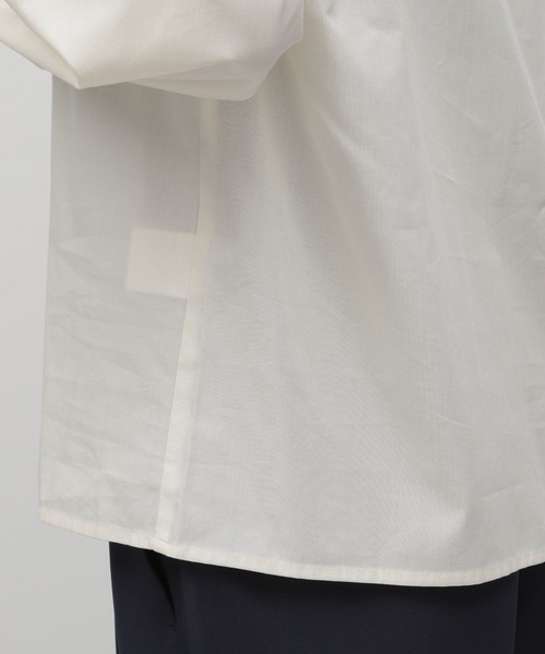 LAKOLE（ラコレ）の「フェミニンカラーブラウス / 166802（シャツ/ブラウス・レディース・オフホワイト/ブラック/ライラック・MEDIUM/SMALL）」の14枚目の写真