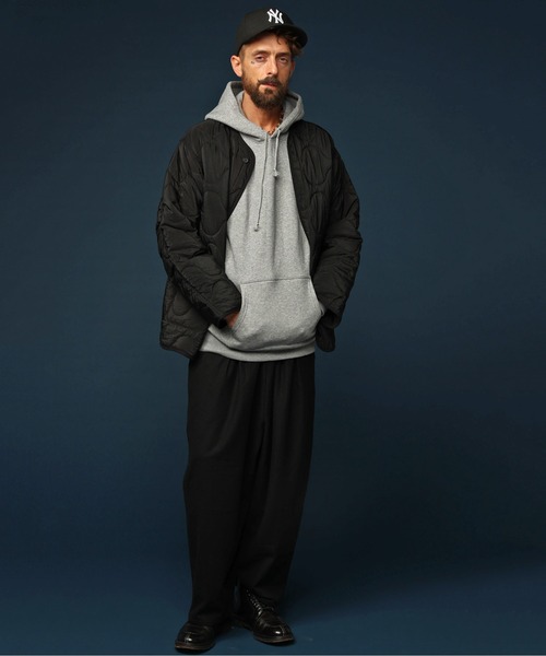 JACKROSE(ジャックローズ)の「JE ONION QUILT LINER COAT(ブルゾン・メンズ・ブラック/カーキ・M/L)」の7枚目の写真