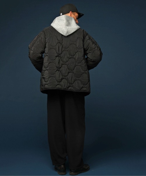 JACKROSE(ジャックローズ)の「JE ONION QUILT LINER COAT(ブルゾン・メンズ・ブラック/カーキ・M/L)」の11枚目の写真