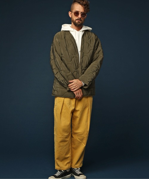 JACKROSE(ジャックローズ)の「JE ONION QUILT LINER COAT(ブルゾン・メンズ・ブラック/カーキ・M/L)」の17枚目の写真