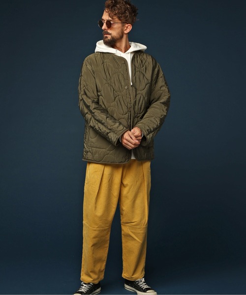 JACKROSE(ジャックローズ)の「JE ONION QUILT LINER COAT(ブルゾン・メンズ・ブラック/カーキ・M/L)」の18枚目の写真