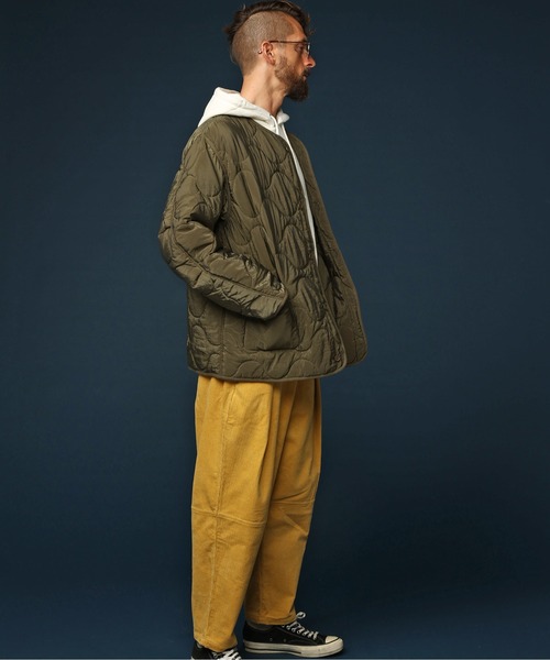 JACKROSE(ジャックローズ)の「JE ONION QUILT LINER COAT(ブルゾン・メンズ・ブラック/カーキ・M/L)」の19枚目の写真