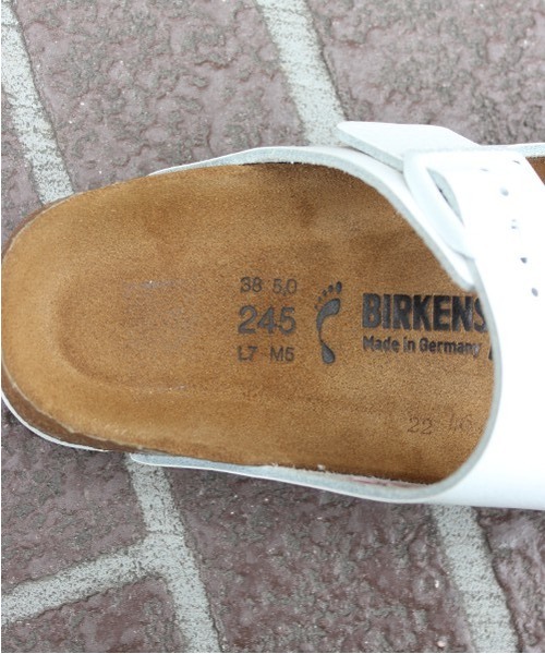 EDIFICE（エディフィス）の「◇BIRKENSTOCK/ビルケンシュトック EX ARIZONA SL（サンダル・メンズ・ホワイト・41/42/43/39/40/44）」の6枚目の写真