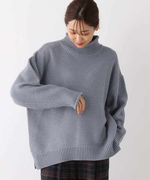 GLOBAL WORK（グローバルワーク）の「カノコロールネックニットプル