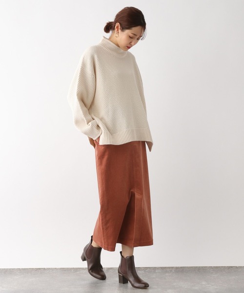 GLOBAL WORK（グローバルワーク）の「カノコロールネックニット