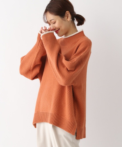 GLOBAL WORK（グローバルワーク）の「カノコロールネックニット