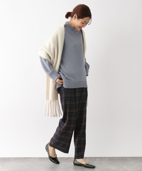 GLOBAL WORK（グローバルワーク）の「カノコロールネックニット