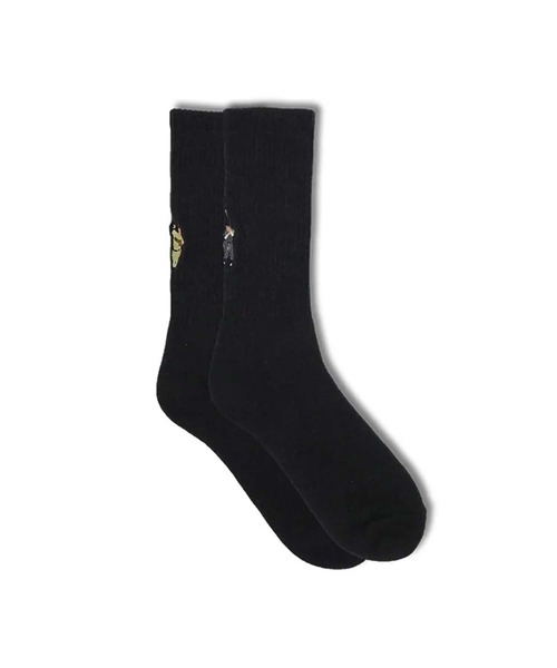 HIGHTIDE(ハイタイド)の「decka Quality socks デカ クォリティソックス Pile Socks Embroidery パイルソックス エンブロイダリー(ソックス/靴下・メンズ・その他1/その他2/その他3/その他5/その他8/その他6/その他4/その他7・FREE)」の2枚目の写真