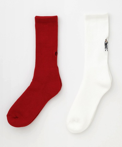 HIGHTIDE(ハイタイド)の「decka Quality socks デカ クォリティソックス Pile Socks Embroidery パイルソックス エンブロイダリー(ソックス/靴下・メンズ・その他1/その他2/その他3/その他5/その他8/その他6/その他4/その他7・FREE)」の14枚目の写真