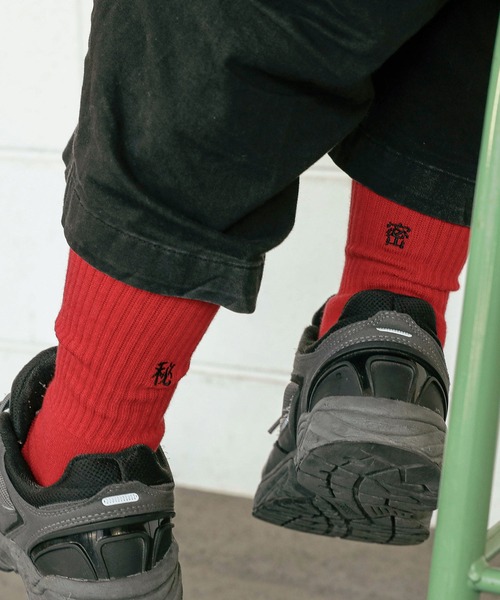 HIGHTIDE(ハイタイド)の「decka Quality socks デカ クォリティソックス Pile Socks Embroidery パイルソックス エンブロイダリー(ソックス/靴下・メンズ・その他1/その他2/その他3/その他5/その他8/その他6/その他4/その他7・FREE)」の9枚目の写真