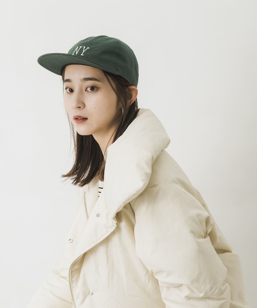 Cooperstown Ball Cap(クーパーズタウンボールキャップ)の「COOPERSTOWN SMALL LOGO CAP(キャップ・レディース・ネイビー/グリーン・-)」の3枚目の写真