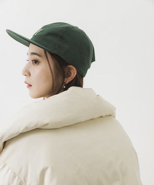 Cooperstown Ball Cap(クーパーズタウンボールキャップ)の「COOPERSTOWN SMALL LOGO CAP(キャップ・レディース・ネイビー/グリーン・-)」の6枚目の写真