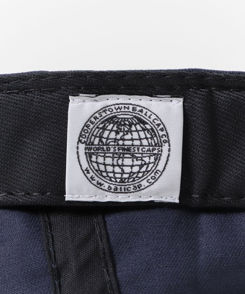 Cooperstown Ball Cap(クーパーズタウンボールキャップ)の「COOPERSTOWN SMALL LOGO CAP(キャップ・レディース・ネイビー/グリーン・-)」の17枚目の写真