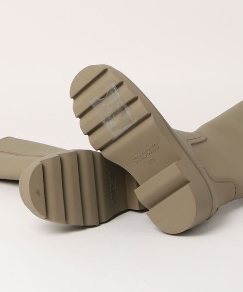 STACCATO（スタッカート）の「ドラフロングレインブーツ（ブーツ・レディース・オリーブ/ブラック・23cm/23.5cm/24cm/22.5cm）」の7枚目の写真