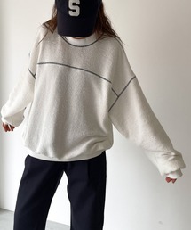 CANAL JEAN（キャナルジーン）の「choice_cnl　裏使いクルーネックトレーナー（スウェット）」