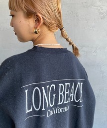 SCREEN STARS | [SCREEN STARS/スクリーンスターズ] 別注 ダメージ加工 カレッジロゴクルーネックスウェット(スウェット)