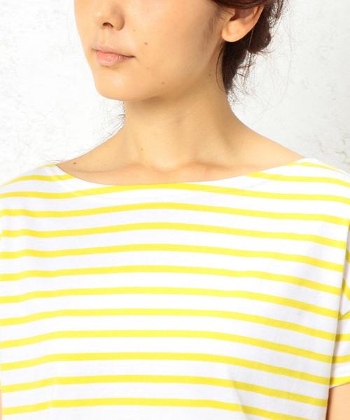 ORCIVAL（オーシバル）の「[オーシバル]ORCIVAL C BOR S/S プルオーバー カットソー（Tシャツ/カットソー・レディース・ブラック/イエロー/ロイヤルブルー・フリー）」の14枚目の写真