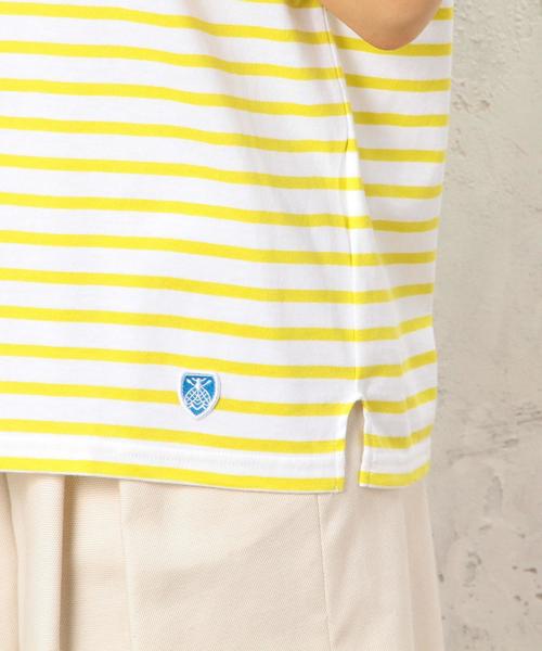 ORCIVAL（オーシバル）の「[オーシバル]ORCIVAL C BOR S/S プルオーバー カットソー（Tシャツ/カットソー・レディース・ブラック/イエロー/ロイヤルブルー・フリー）」の16枚目の写真