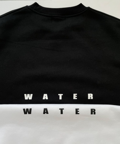 CANAL JEAN（キャナルジーン）の「1975 TOKYO(1975 トーキョー) "HEAVY WATER"裏起毛クルーネックトレーナー（スウェット・レディース・ホワイト/ブラック/サンドベージュ・X-LARGE/LARGE）」の9枚目の写真