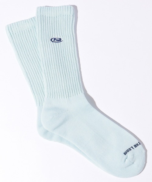 FRUIT OF THE LOOM(フルーツオブザルーム)の「【FRUIT OF THE LOOM】マーク刺繍シグナル/クルー丈ソックス/レディース/3足セット(ソックス/靴下・レディース・マルチ・23cm~25cm)」の8枚目の写真