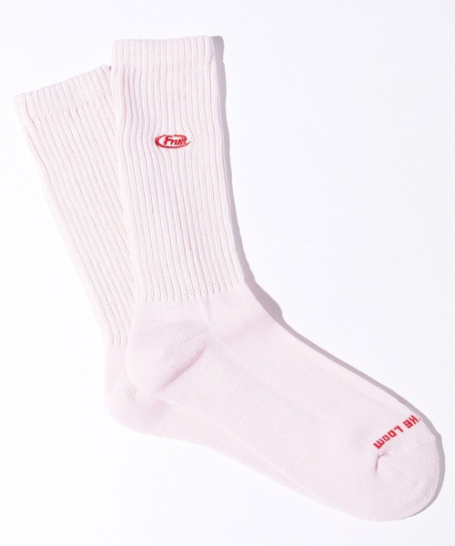 FRUIT OF THE LOOM(フルーツオブザルーム)の「【FRUIT OF THE LOOM】マーク刺繍シグナル/クルー丈ソックス/レディース/3足セット(ソックス/靴下・レディース・マルチ・23cm~25cm)」の7枚目の写真