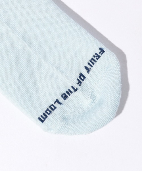 FRUIT OF THE LOOM(フルーツオブザルーム)の「【FRUIT OF THE LOOM】マーク刺繍シグナル/クルー丈ソックス/レディース/3足セット(ソックス/靴下・レディース・マルチ・23cm~25cm)」の4枚目の写真