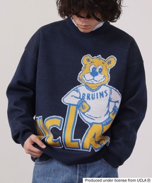 UCLA | UCLA ベアー柄オーバーサイズクルーニット(ニット/セーター)