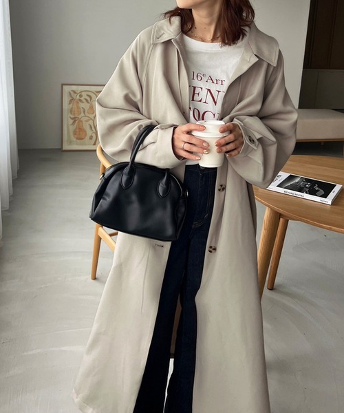 DISCOAT（ディスコート）の「【2WAY】カラーボリュームスリーブコート