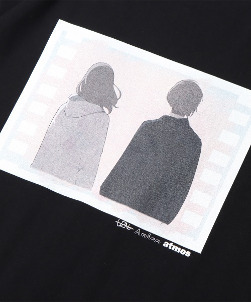 atmos pink(アトモスピンク)の「atmos UZNo 幸 TEE / アトモス ユズノ サチ ティ(Tシャツ/カットソー・メンズ・ブラック・L/M/XL)」の4枚目の写真