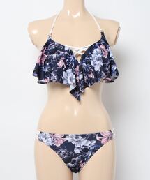 WACOAL 楽美人 フラワープリント水着　13L RESPIRO（レスピロ）の「レディース水着 フラワープリント