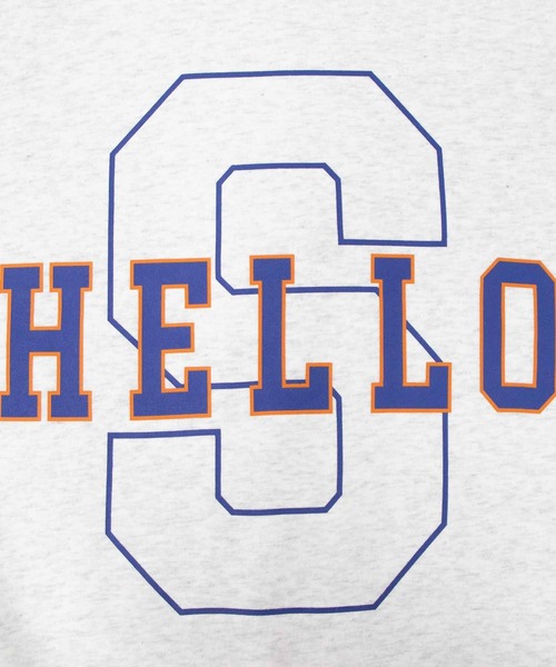 NANEA（ナネア）の「裏起毛ロゴプリントスウェットトレーナー（スウェット・レディース・ネイビー系/イエロー系/オートミール・ONE SIZE]）」の19枚目の写真