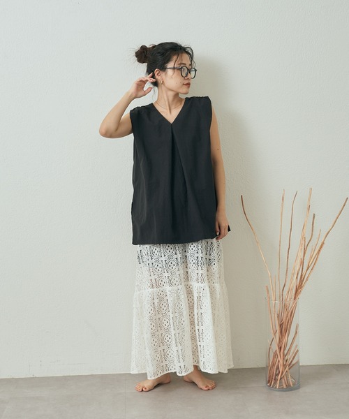 Franklin Climbing（フランクリンクライミング）の「【2/9 ヒルナンデスOA 放映アイテム】【Retreat】水陸両用ブラウス（ラッシュガード・レディース・オリーブ/レモンイエロー/ボルドー/ブラック・ONE SIZE）」の19枚目の写真