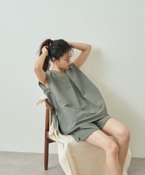 Franklin Climbing（フランクリンクライミング）の「【2/9 ヒルナンデスOA 放映アイテム】【Retreat】水陸両用ブラウス（ラッシュガード・レディース・オリーブ/レモンイエロー/ボルドー/ブラック・ONE SIZE）」の20枚目の写真