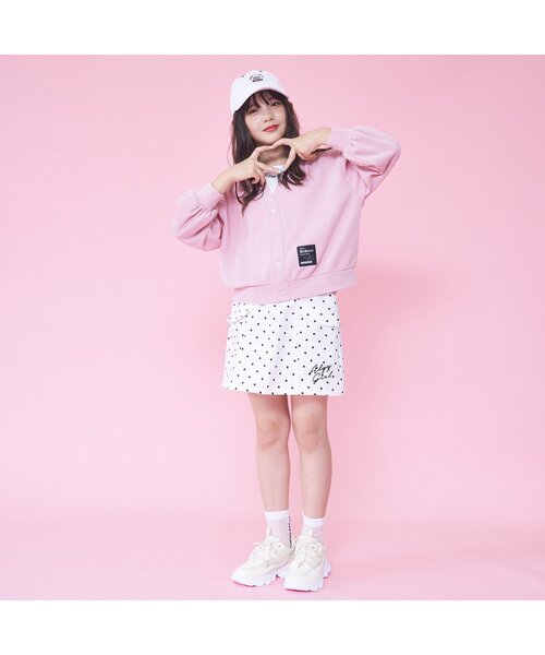 algy(アルジー)の「バックレースアップスカパン(スカート・キッズ・オフホワイト/ベージュ/ミント・XXX-SMALL/XX-SMALL/X-SMALL/MEDIUM/SMALL)」の7枚目の写真