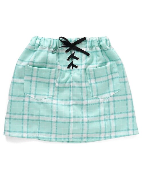 algy(アルジー)の「バックレースアップスカパン(スカート・キッズ・オフホワイト/ベージュ/ミント・XXX-SMALL/XX-SMALL/X-SMALL/MEDIUM/SMALL)」の15枚目の写真