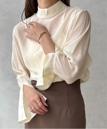 【apres jour clair】シアーフレアスリーブブラウス【ZOZOTOWN限定アイテム】