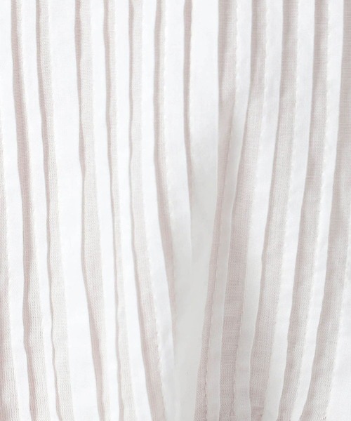 Grand PARK(グランドパーク)の「ピンタック入り ノースリーブチュニック(シャツ/ブラウス・レディース・ホワイト/ネイビー/その他・FREE)」の11枚目の写真