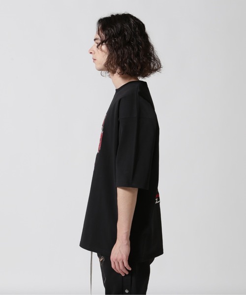 ROYAL FLASH（ロイヤルフラッシュ）の「MAYO/メイヨー/MAYO Hawk Embroidery Short Sleeve Tee（Tシャツ/カットソー・メンズ・ブラック/ピンク・L/M/XL）」の15枚目の写真