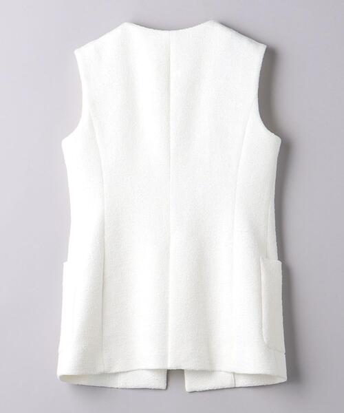 ユナイテッドアローズ UNITED ARROWS 白 36 ツイード ベスト ユナイテッドアローズ UNITED ARROWS 白 36 ツイード ベスト