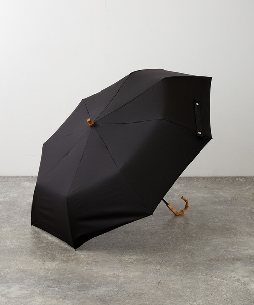 Birthday room（バースデイルーム）の「晴雨兼用軽量UVカット(99%)バンブー折りたたみ傘（折りたたみ傘・レディース・ベージュ/グリーン/ブラック・FREE）」の6枚目の写真