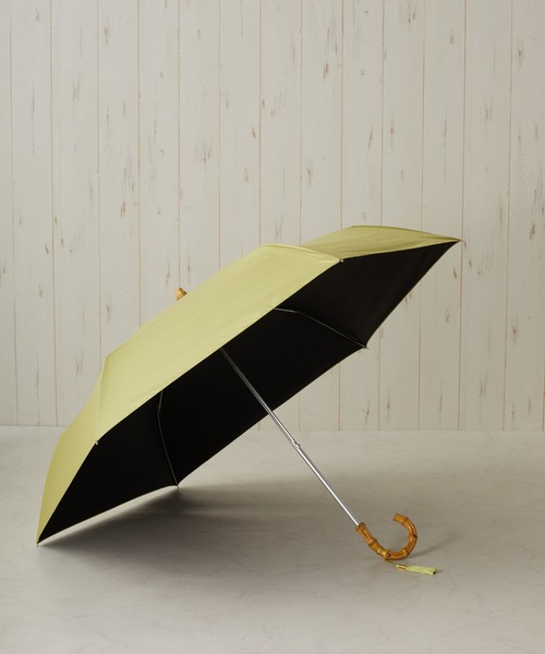 Birthday room（バースデイルーム）の「晴雨兼用軽量UVカット(99%)バンブー折りたたみ傘（折りたたみ傘・レディース・ベージュ/グリーン/ブラック・FREE）」の12枚目の写真