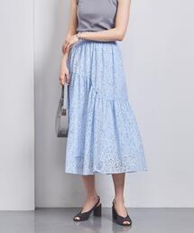 UNITED ARROWS | オパールプリント ティアードスカート(スカート)