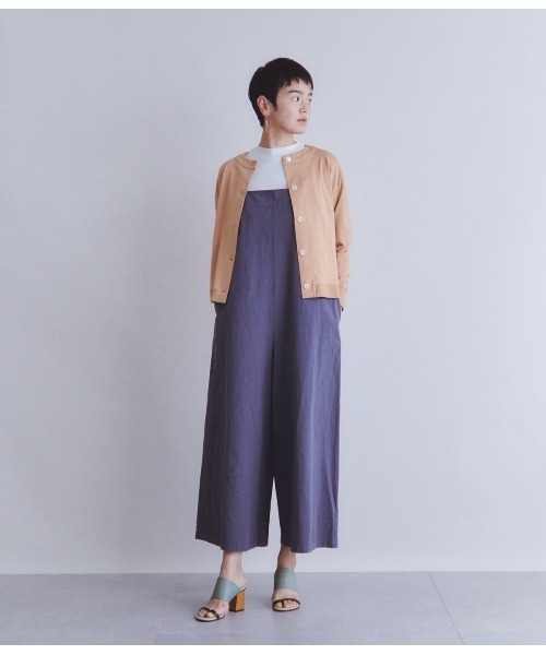 SIPULI（シプリ）の「[Elama]Svin Cotton Rib ボトルネックプルオーバー（Tシャツ/カットソー・レディース・ライトグレー/ダークグレー・2）」の14枚目の写真