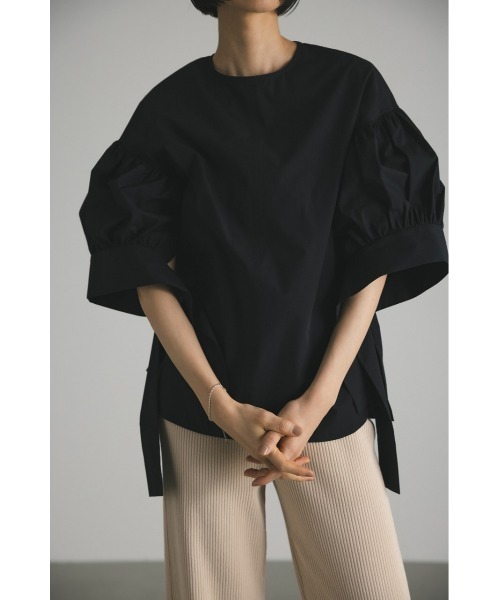 STYLEMIXER（スタイルミキサー）の「ロングカフブラウス（シャツ/ブラウス・レディース・ホワイト/ブラック/ピンク・FREE）」の16枚目の写真