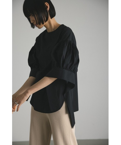 STYLEMIXER（スタイルミキサー）の「ロングカフブラウス（シャツ/ブラウス・レディース・ホワイト/ブラック/ピンク・FREE）」の17枚目の写真