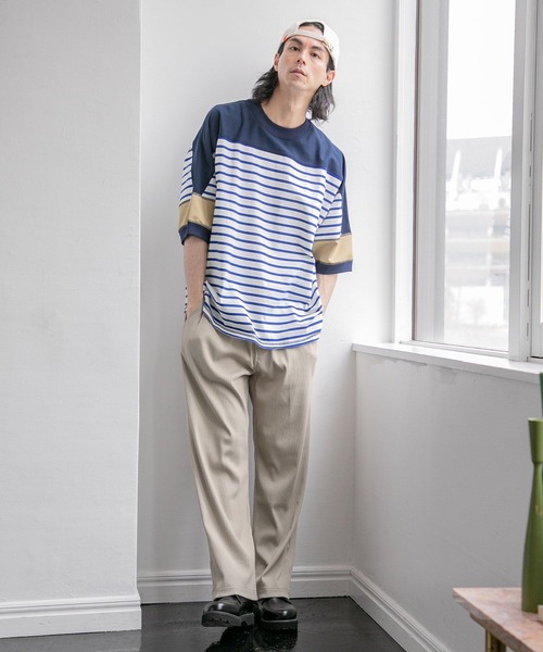 niko and... ボーダーTシャツ,ベスト,スカート niko and ボーダーTシャツ,ベスト,スカート 中古】ニコアンド