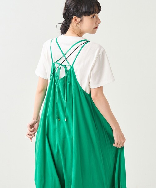 FREAK'S STORE（フリークスストア）の「インドキャミマキシワンピース（ワンピース・レディース・グリーン/ブラック/レンガ・ﾌﾘ-）」の13枚目の写真