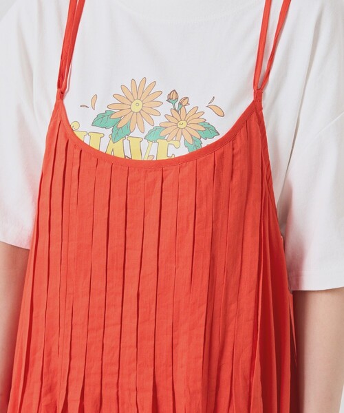 FREAK'S STORE（フリークスストア）の「インドキャミマキシワンピース（ワンピース・レディース・グリーン/ブラック/レンガ・ﾌﾘ-）」の19枚目の写真