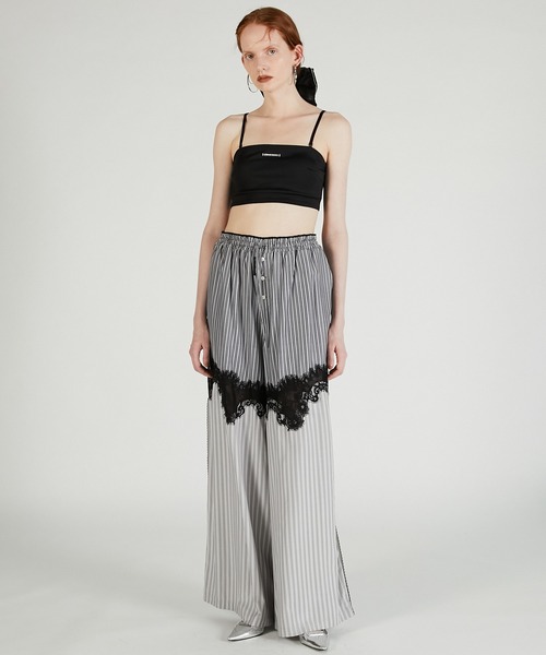 PRANK PROJECT(プランクプロジェクト)の「【Pre-Order】バンドゥキャミ / Bandeau Camisole(キャミソール・レディース・ブラック/ベージュ/ホワイト/チャコールグレー・FREE)」の12枚目の写真