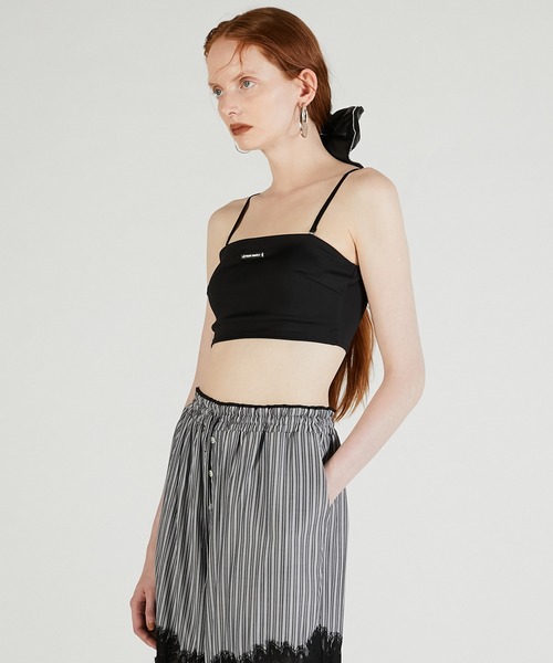 PRANK PROJECT(プランクプロジェクト)の「【Pre-Order】バンドゥキャミ / Bandeau Camisole(キャミソール・レディース・ブラック/ベージュ/ホワイト/チャコールグレー・FREE)」の19枚目の写真